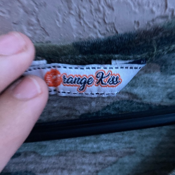 Vintage Camouflage elbow long shirt, size~XL, Brand~Range Kiss, - Picture 3 of 6